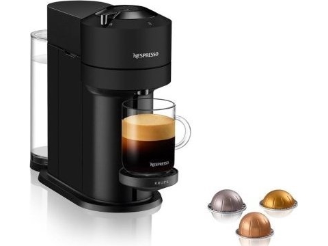 Krups Vertuo Next Xn910n, Kapsel Kaffemaskine, 1,1 L, Kaffekapsel, 1500 W, Sort