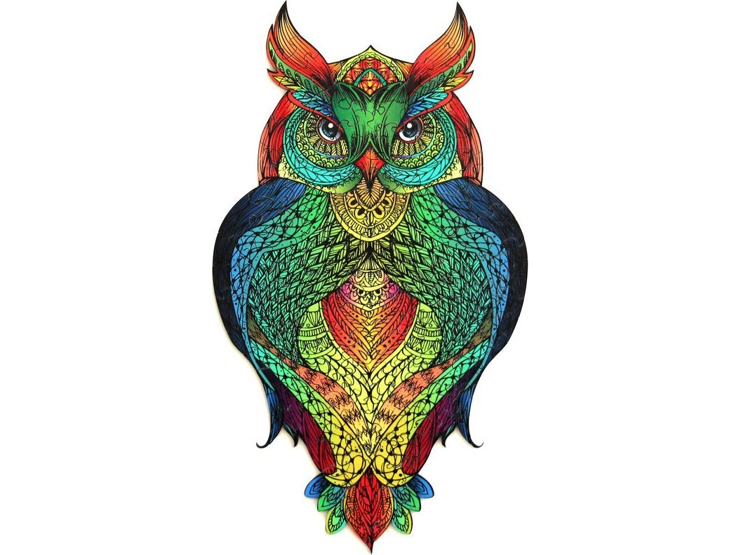 Wooden Puzzle 137 Owl G3