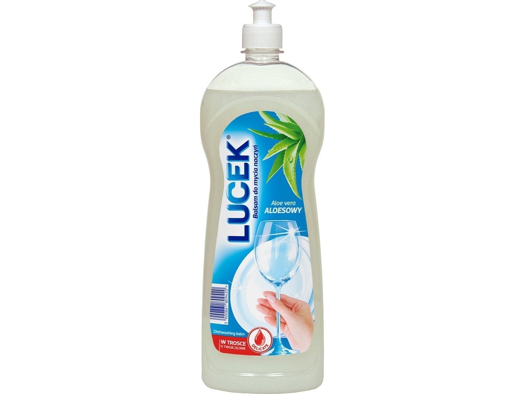 Lucek Lucek, Washing-Up Liquid, Aloe Vera, 1 L (Hit)