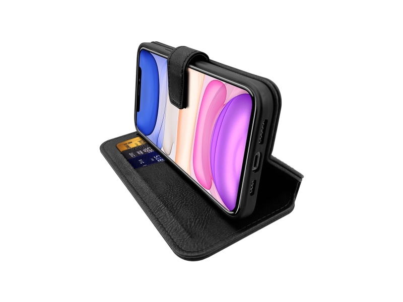 Itskins Book Cover Til Iphone Xr . Sort