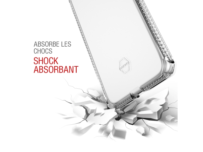 Itskins Spectrum Clear Cover Til Iphone Xs / X . Lilla