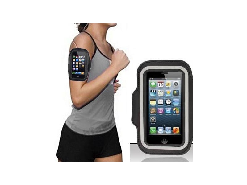 Sinox löpande armband för iPhone. Svart