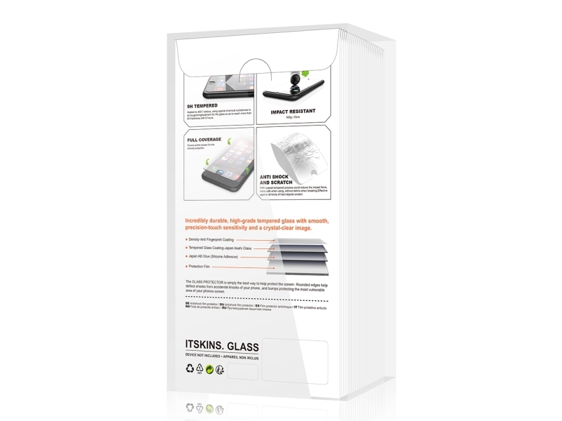 ITSKINS beskyttelsesglas til iPhone 11 Pro / XS / X®. 25 stk