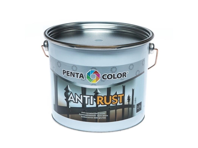 Pentacolor ANTICOR PAINT mod rust grå 2,7 L