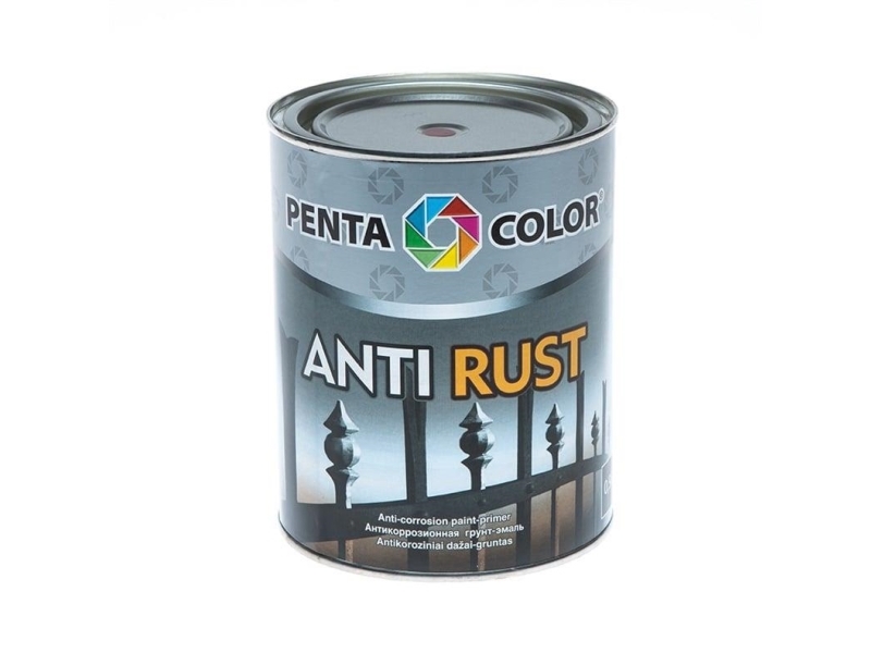 Pentacolor ANTICOR PAINT ANTI-RUST MAHOGANY 0.9L