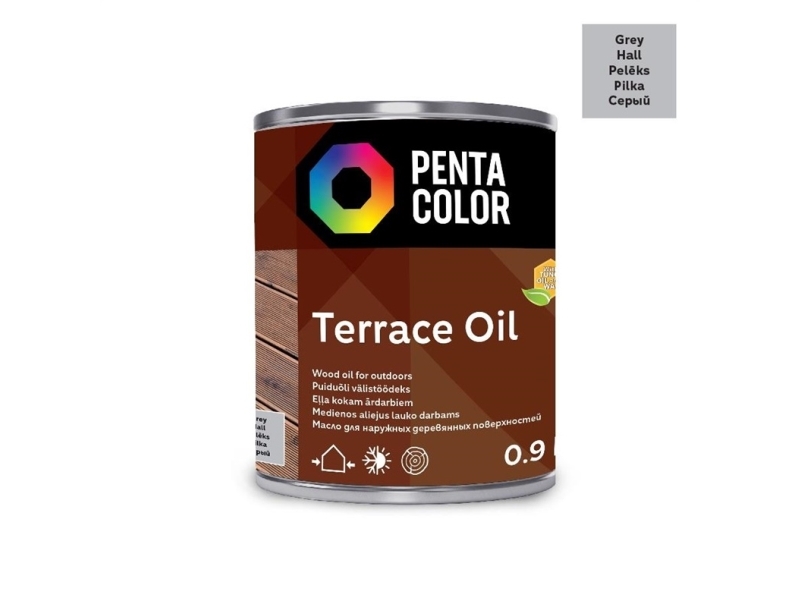 Pentacolor olie til terrasse med tung terrasse OI