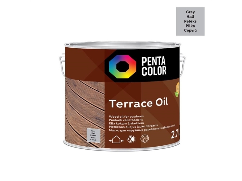 Pentacolor olie til terrasse med tung terrasse OIL (TERRACE OI)