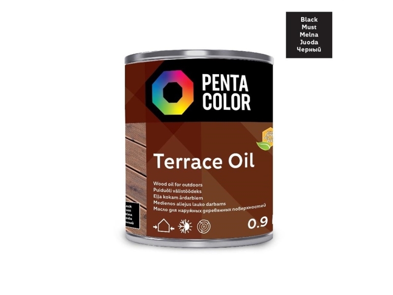 Pentacolor olie til terrasse med tung terrasse OI