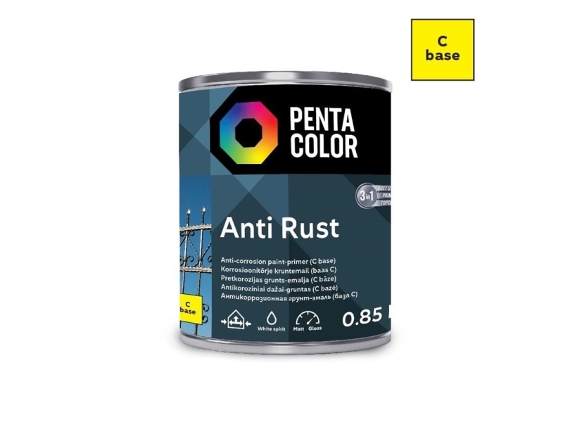 Pentacolor ANTICOR PAINT anti-rust C 0,85L