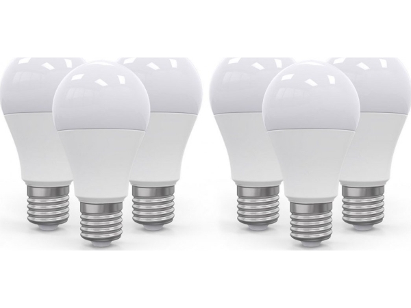 Omega Omega Led Bulb Led Eco 2800K E27 10W 6 Pack 220-240V [45704]
