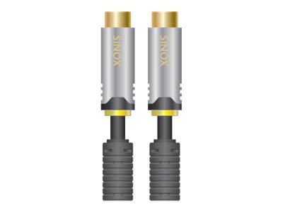 Sinox HD Premium - Antennkabel - 5 m - skärmad - 90° vridbar kontakt | Datortillbehör - Kablar & adaptrar - Bildkablar | GameStuff