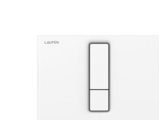 Laufen Lis Aw101 Betätigungsplatte Mit Duo-Spülung Weiß