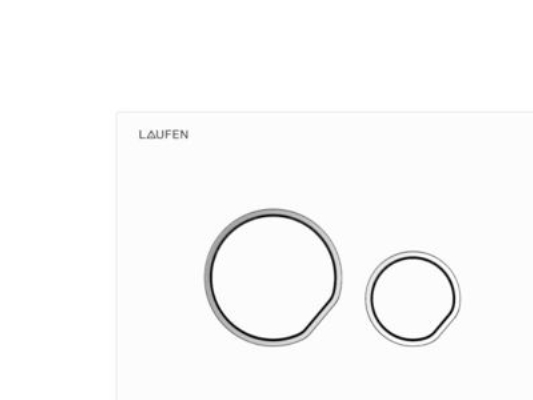 Laufen Lis Aw105 Betätigungsplatte Mit Duospülung Weiß