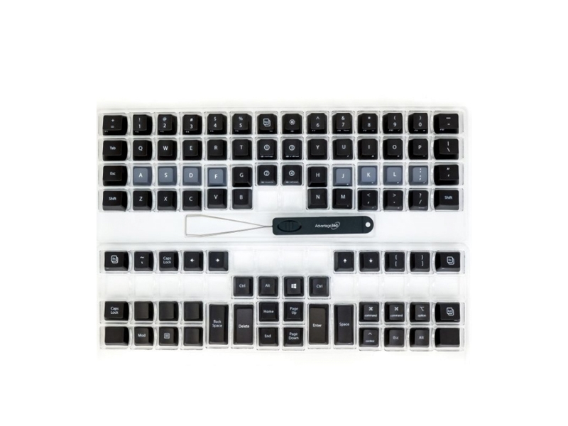 Kinesis Qwerty Keycap Sæt. 92 Keycaps