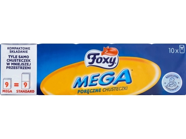 Foxy Foxy Mega våtservetter 10 x 9 stycken | Hälsa - Personlig vård - Övriga | GameStuff