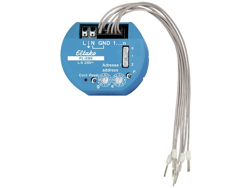 Eltako Electronics Decentral Sensorsindgang 8-Kanals Pl-Sm8 (31800001)