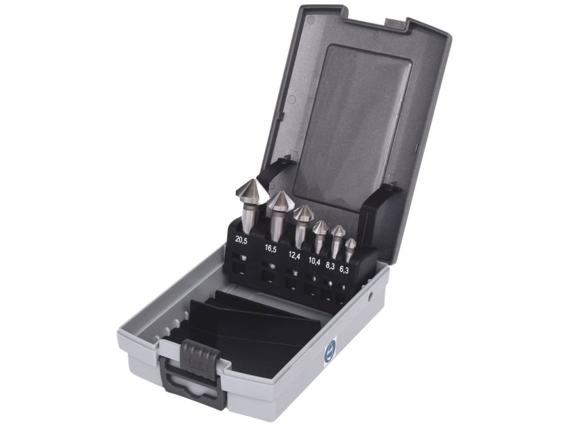 KS Tools 336.0446 3360446 Sats för sänkning av koniska verktyg 1 stycke | Elverktyg - Tillbehör - Diverse Borr | GameStuff