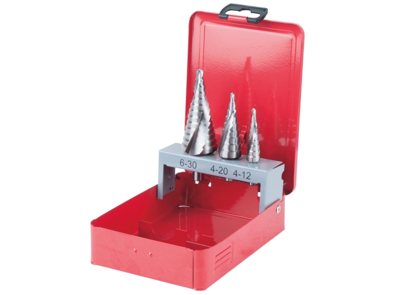 Ks Tools 330.2413, Boremaskine, Boresæt, Højre Rotation, 118°, Cobalt Alloy High-Speed Steel (Hss-Co), Sølv