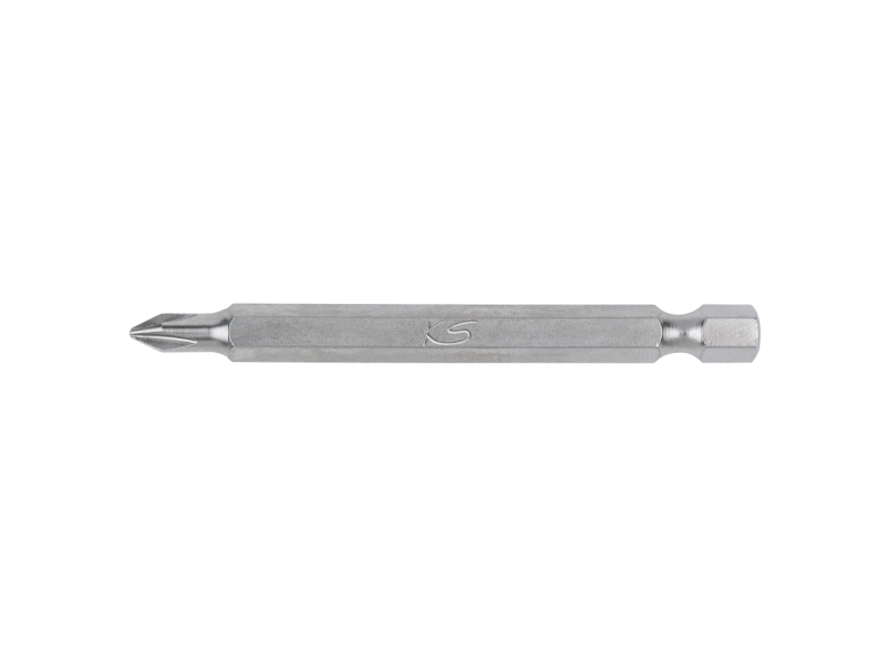 KS Tools 911.7730, 5 kpl, Phillips, PH 1, Terästä, DIN 3126, ISO 1173 - E 6,3, 75 mm