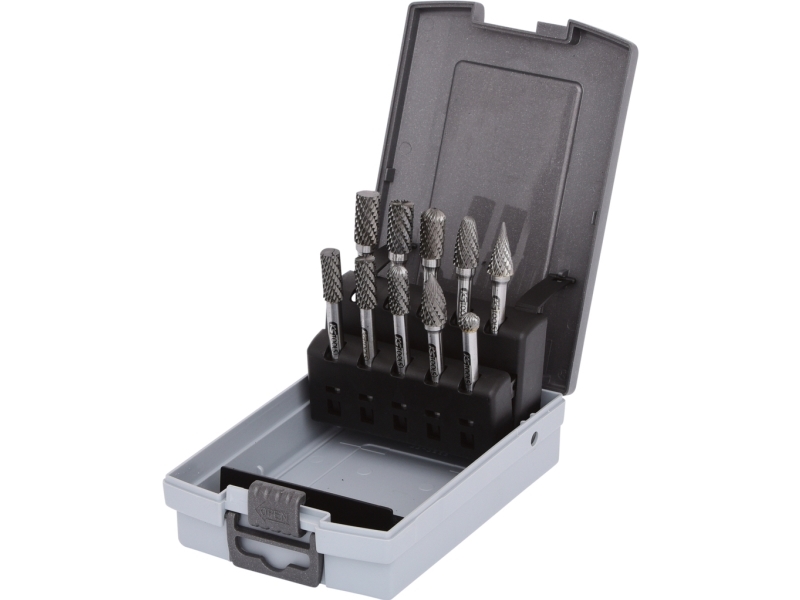 Ks Tools 515.3220, Metal, Oval, Aluminium Alloys, Støbejern, Plast, 10 Stk, Kasse, 6 Mm