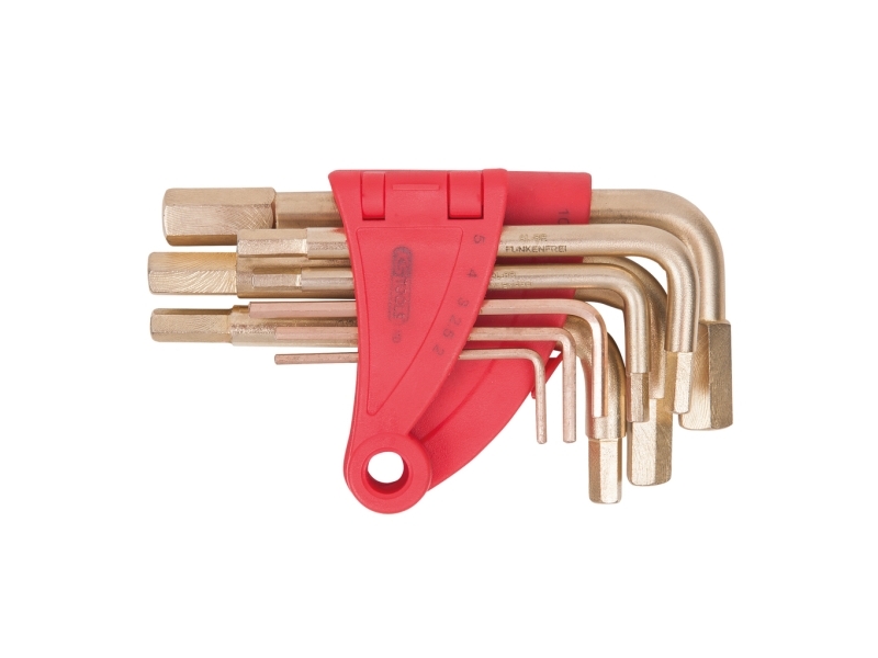 Ks Tools 963.1514 Unbrako Winkelschraubendreher-Set 1/16 Zoll, 5/64 Zoll, 3/32 Zoll, 1/8 Zoll, 5/32 Zoll, 3/16 Zoll, 7/32 Zoll, 1/4 Zoll, 5/16