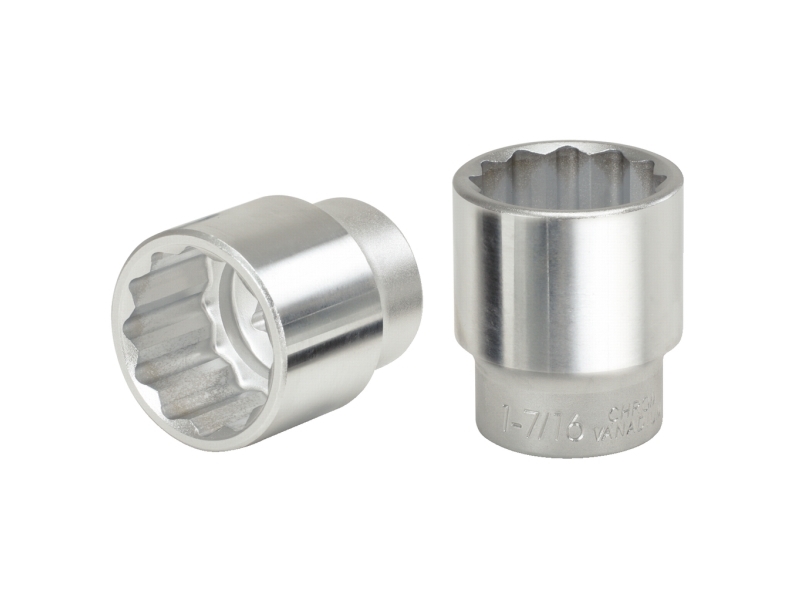 Ks Tools 911.3550, Sokkel, 3/4", Britisk, 1 Hoved(Er), 2", Krom-Vanadium-Stål