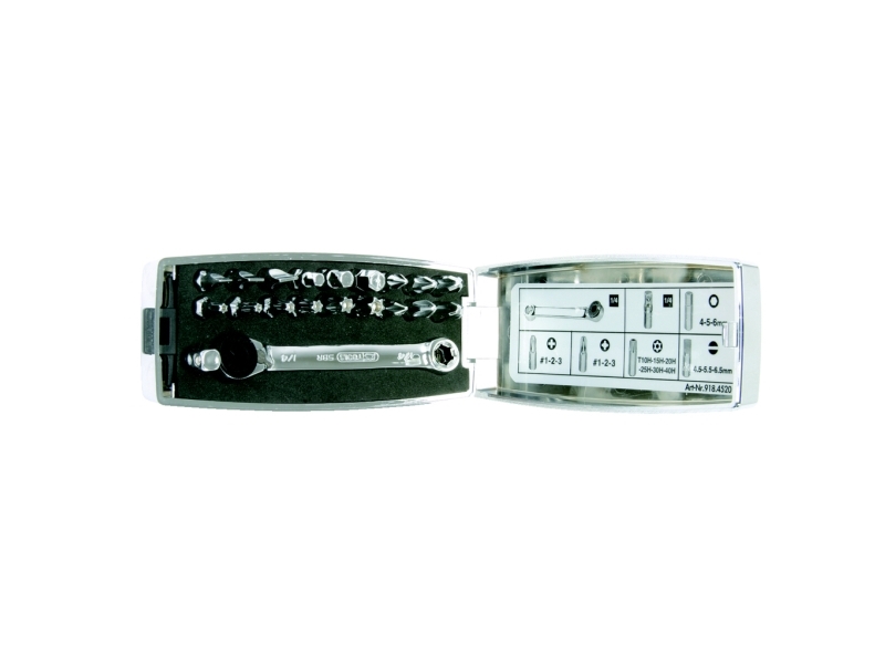 KS Tools 918.4520, Hylsyavain, 20 kpl, Hopea, Kromivanadiini-teräs, 320 g