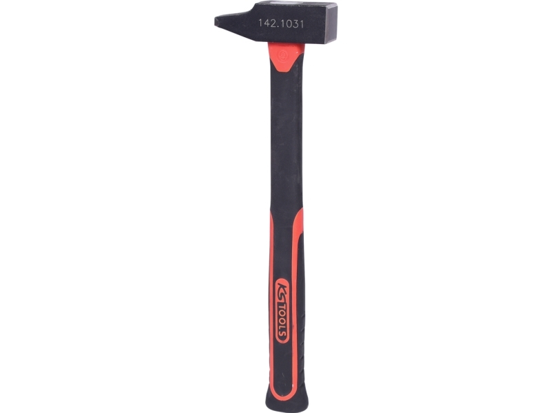 Ks To-S 142.1031, Niethammer, Stahl, Fiberglas, Schwarz, Rot, 29 Cm, 415 G
