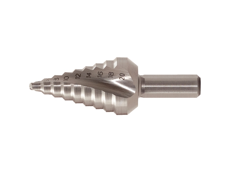 Ks Tools 330.2371, Boremaskine, Trin Borehoved, Højre Rotation, 1,2 Cm, 4,8 Cm, 6 Mm