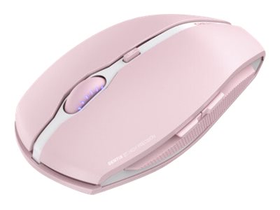 Cherry Gentix Bt, Beidhändig, Optisch, Bluetooth, 2000 Dpi, Pink