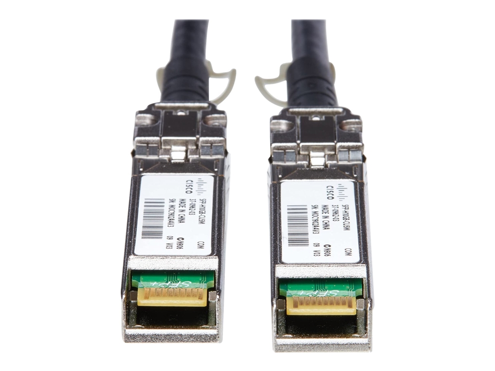 Cisco Sfp+ Copper Twinax Cable - Direkte Påsætning-Kabel - Sfp+ Til Sfp+ - 5 M - Dobbelt-Axial - Sff-8436/Ieee 802.3Ae - For 250 Series Catalyst 296