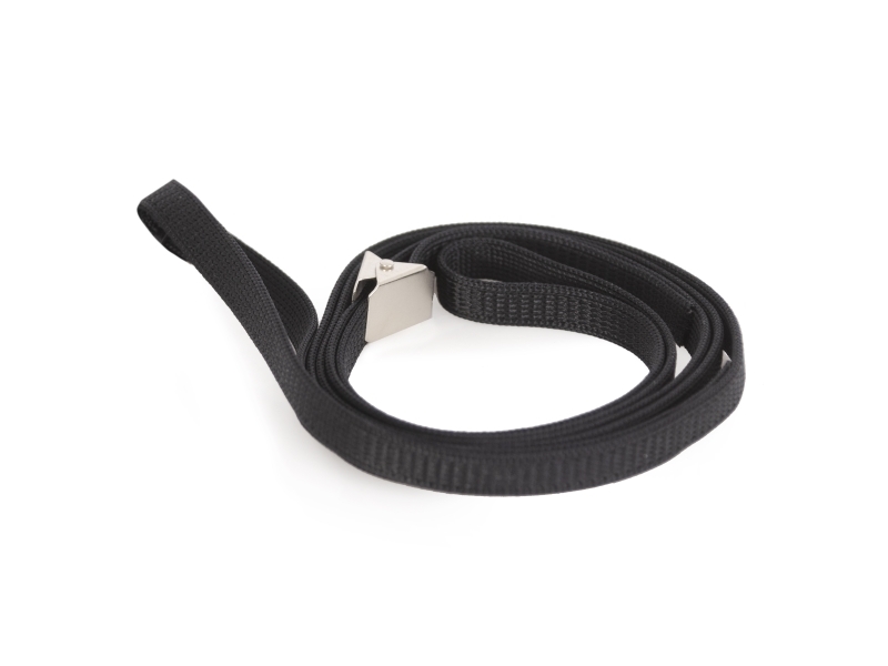 DOGMAN Udstillingsline flad sort 110cm