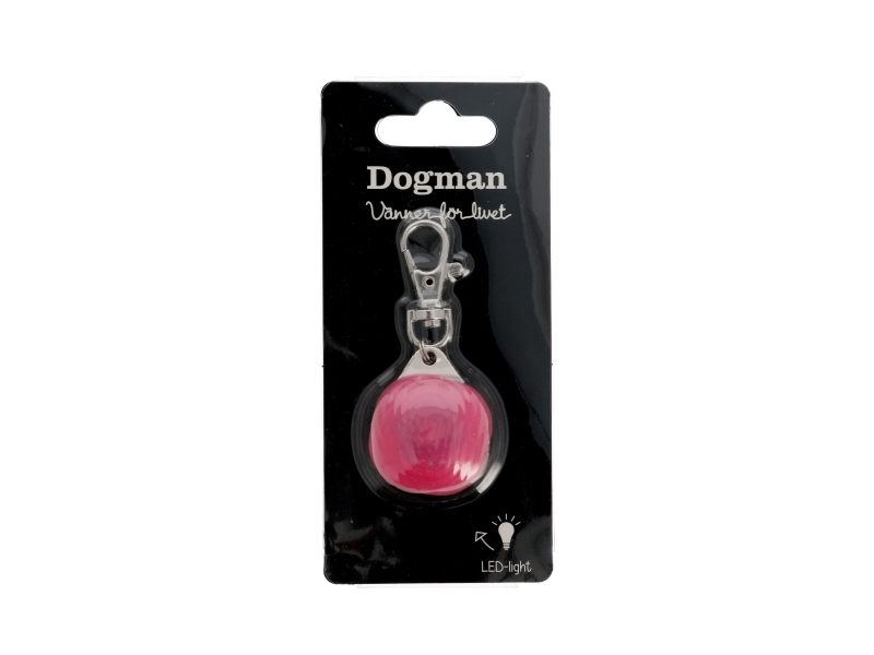 Dogman Blinklampe Burger Led Rosa 3Cm