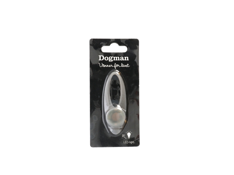 Dogman Silikon Blinkend Grau