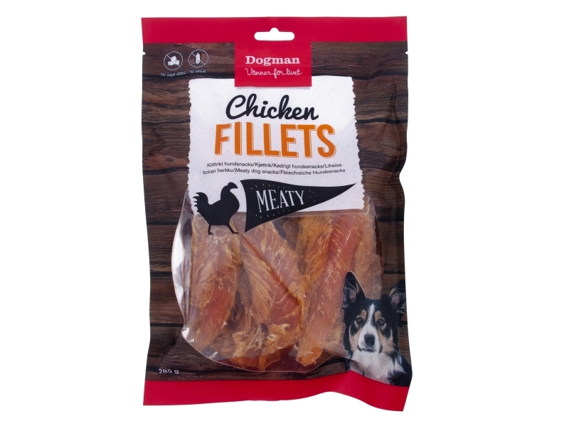 Dogman Meaty Kycklingfilé Hundgodis 285g | Sällskapsdjur - Hund - Hundgodis | GameStuff