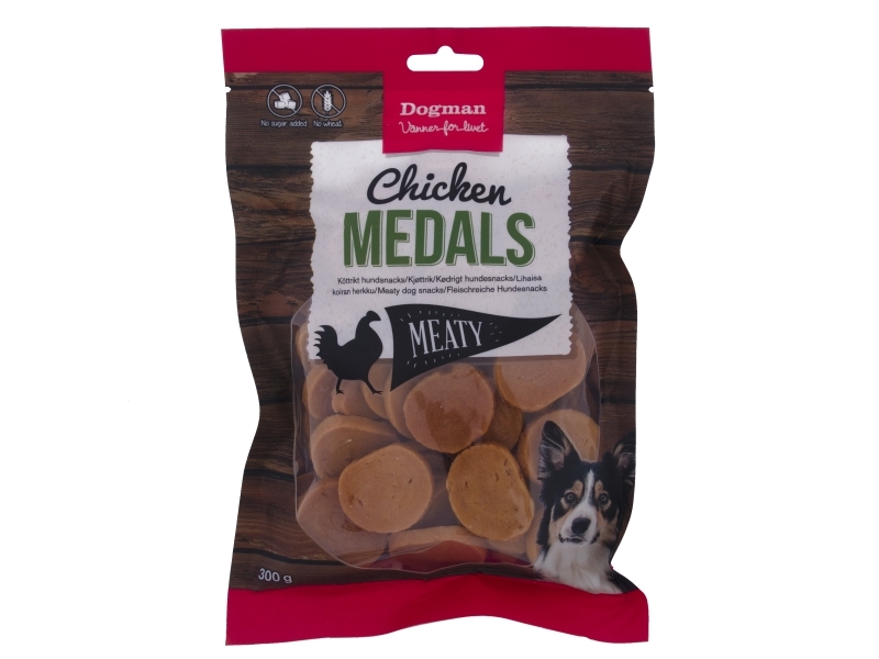Dogman Meaty Kyllingemedaljoner 300g