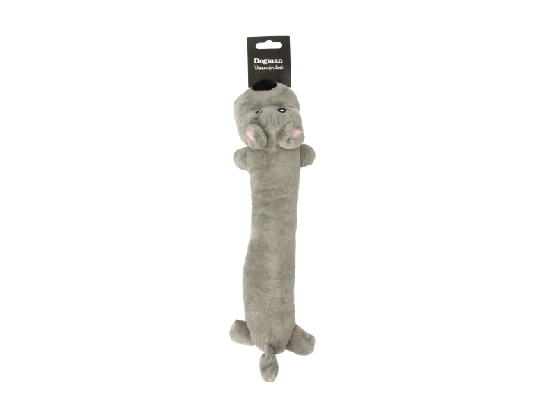 Dogman Plyshund-Karo Schwarz