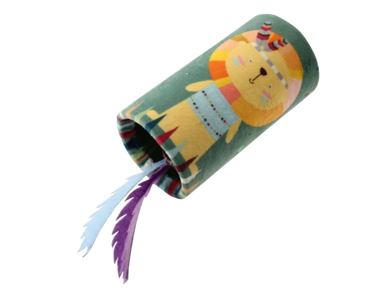 Gigwi Kattenspielzeug Melodychaser Löwe Grün 24Cm
