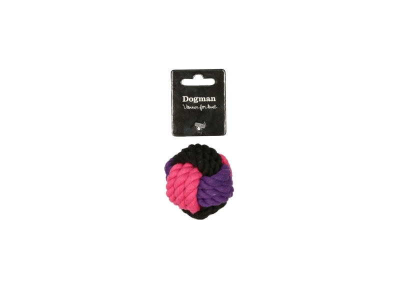 Dogman Hundespielzeug Seil Ball 6,5Cm