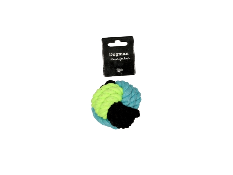 Dogman Hundespielzeug Seil Ball 7,5Cm