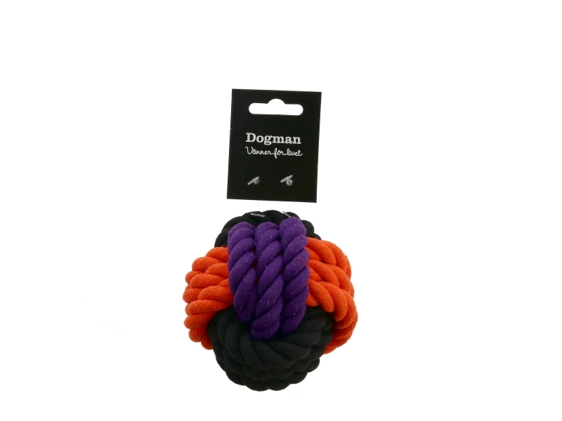 Dogman Hundespielzeug Seil Ball 9Cm