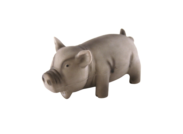 Dogman Spielzeug Schwein Grau 15 Cm