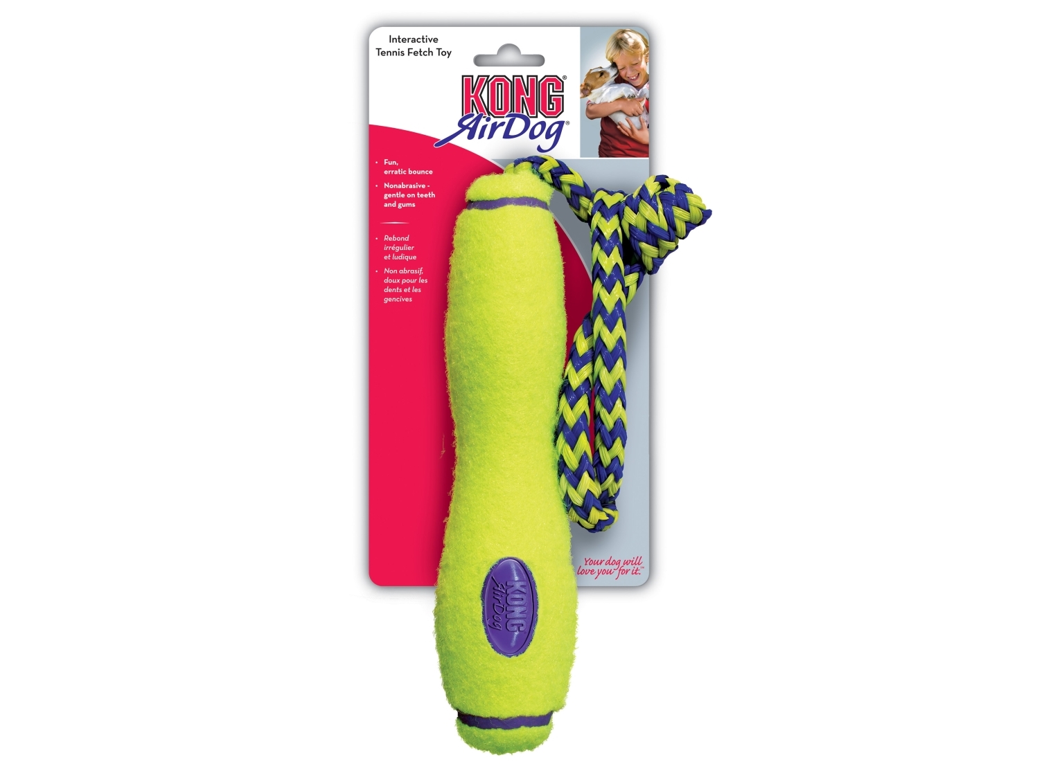 Kong Kong Air Squeaker Stick Seil M