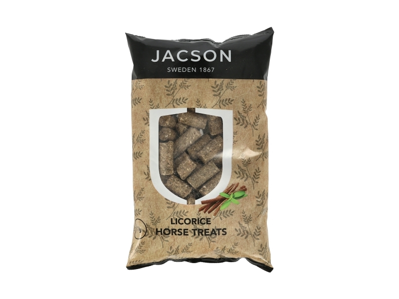 JACSON Hestegodbid lakridssmag 1kg
