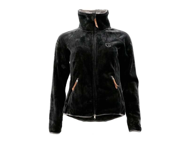 Jacson Dagmar Softpile-Jacke Schwarz