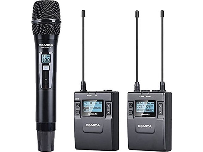 Funkmikrofon - Comica Cvm-Wm300b Zwei-Kanal, 100 M Reichweite