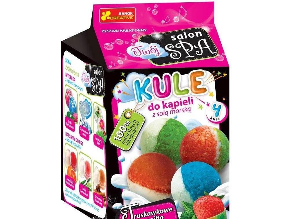 Ranok Merisuolakylpypallot Mansikka mojito (156911)