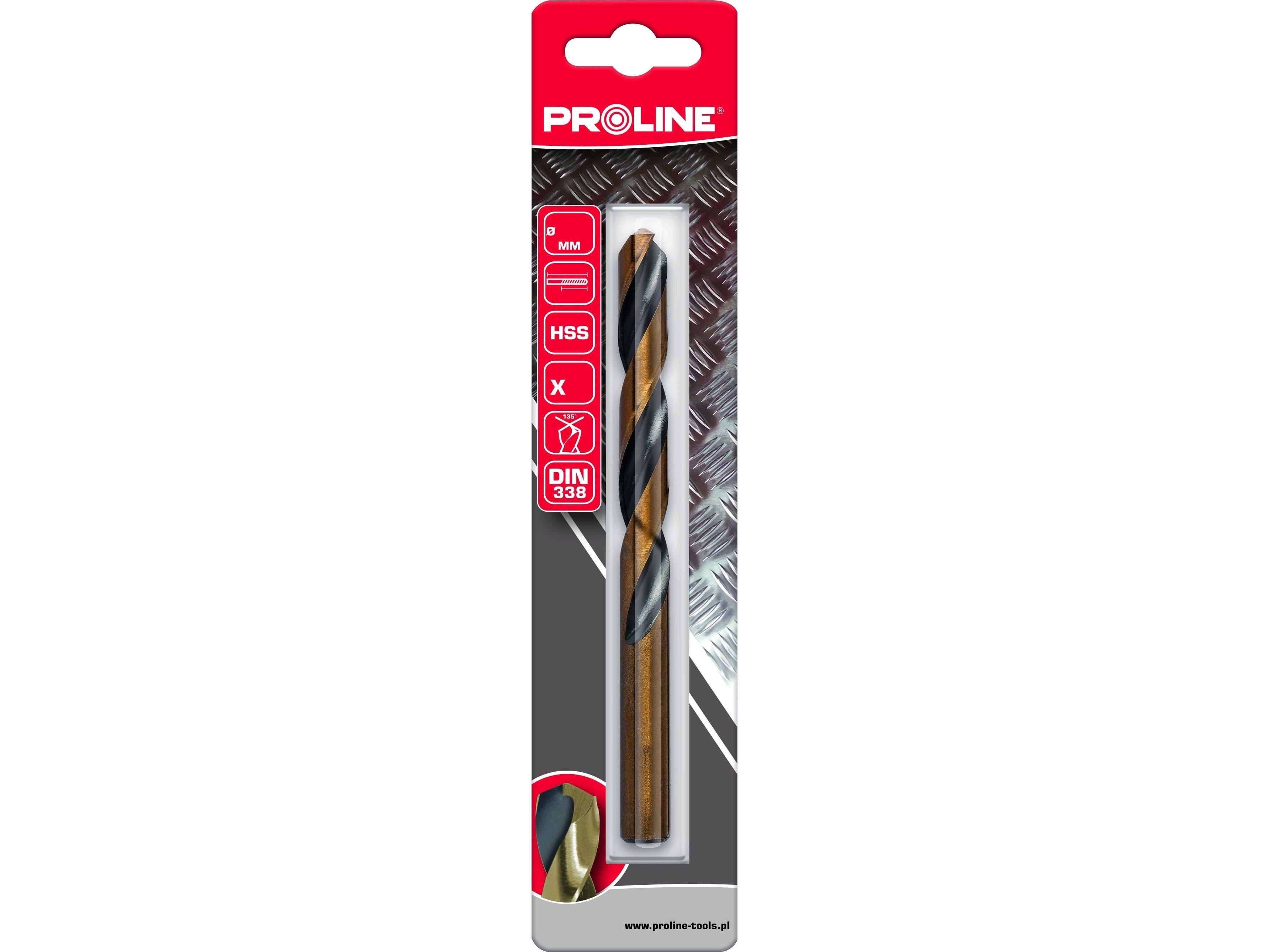 Wiertlo Pro-Line Hss-Bohrer Din338 Geschliffen Kr. 6,0 Mm (1 Stk.) Blister
