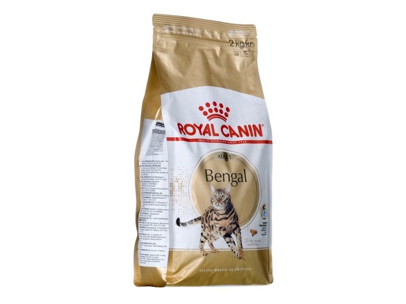 Royal Canin Bengal Adult, Adult, Bengalen, Geflügel, Gemüse, 2 Kg, Antioxidantien Enthalten