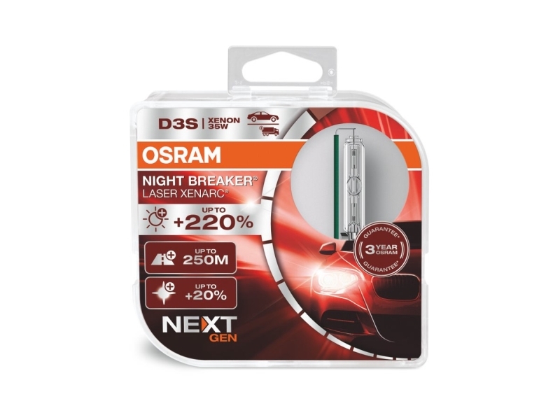 Osram Night Breaker Laser Xenarc - D3s Xenonpærer